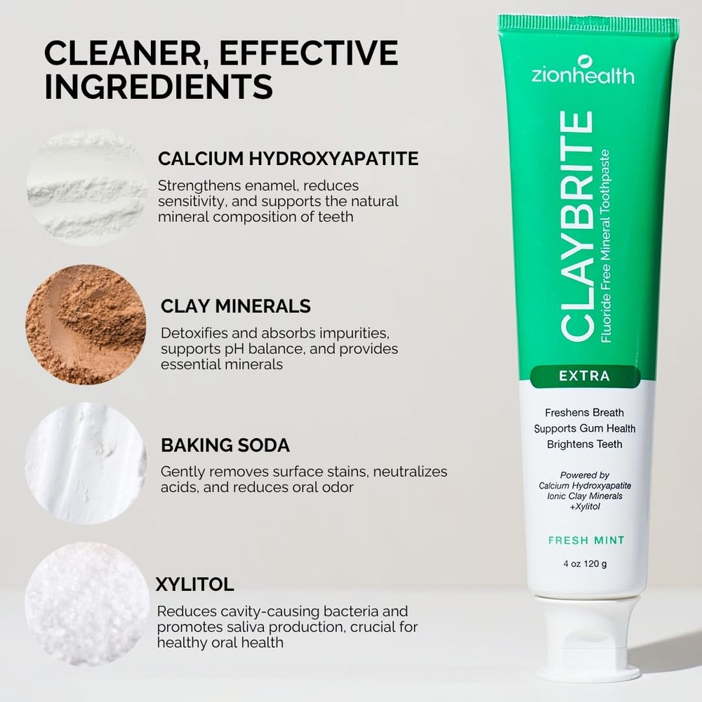 Toothpaste highlighting gum care and cavity prevention benefits