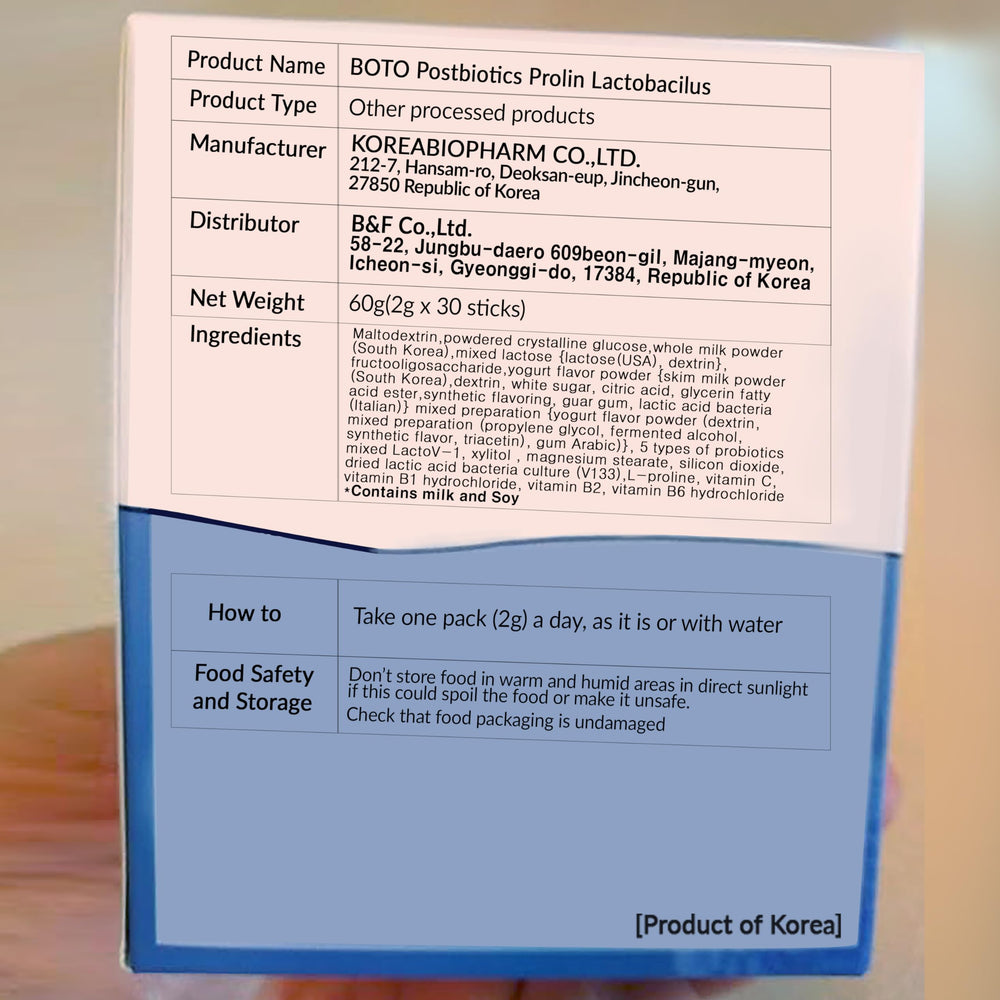 L-proline and supplement ingredients