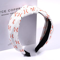 ZITULRY football knotted headband adds color while supporting active training sessions