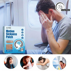 ZLYDG Motion Sickness Patch is fast-acting and long-lasting for travel.