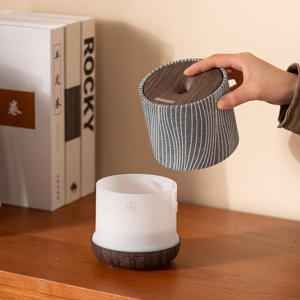 Versatile diffuser functioning as a night-light