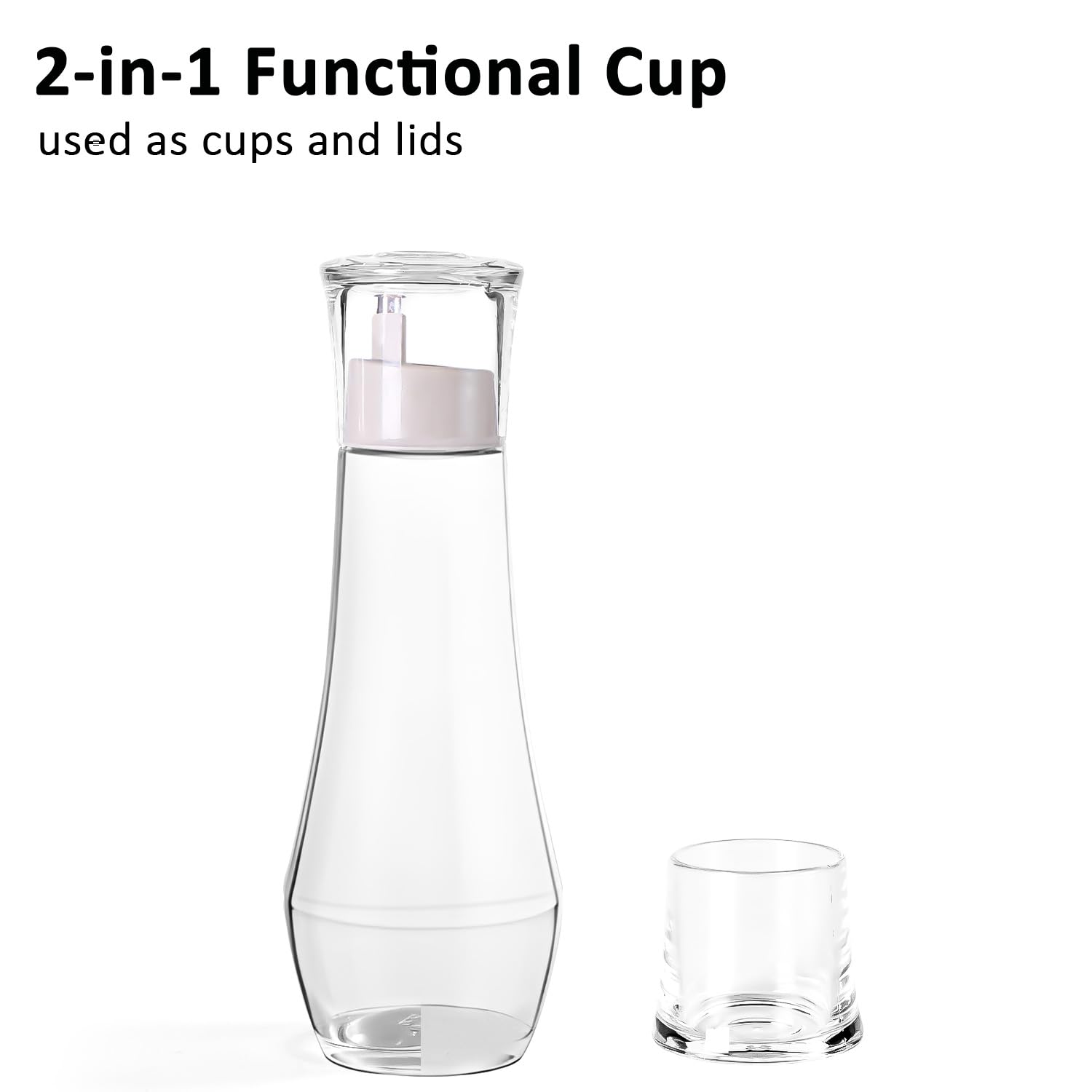Durable glass construction suitable for bathroom use