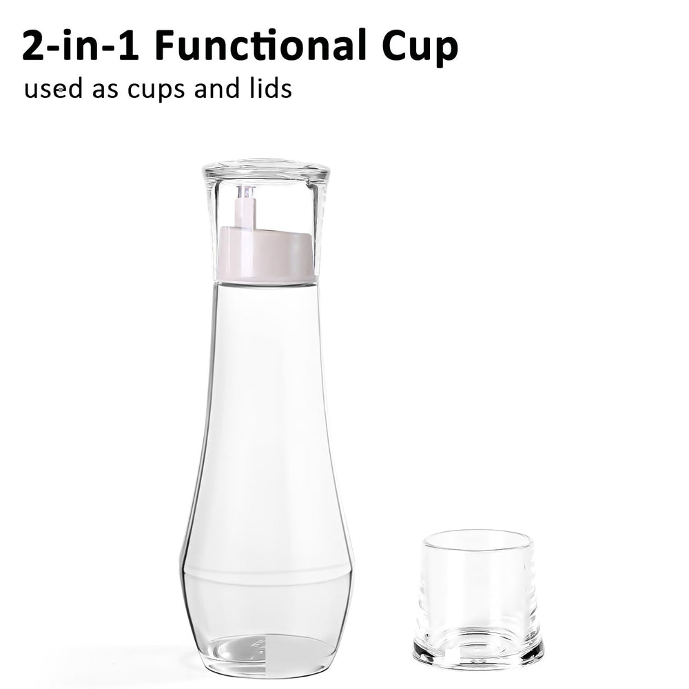 Durable glass construction suitable for bathroom use
