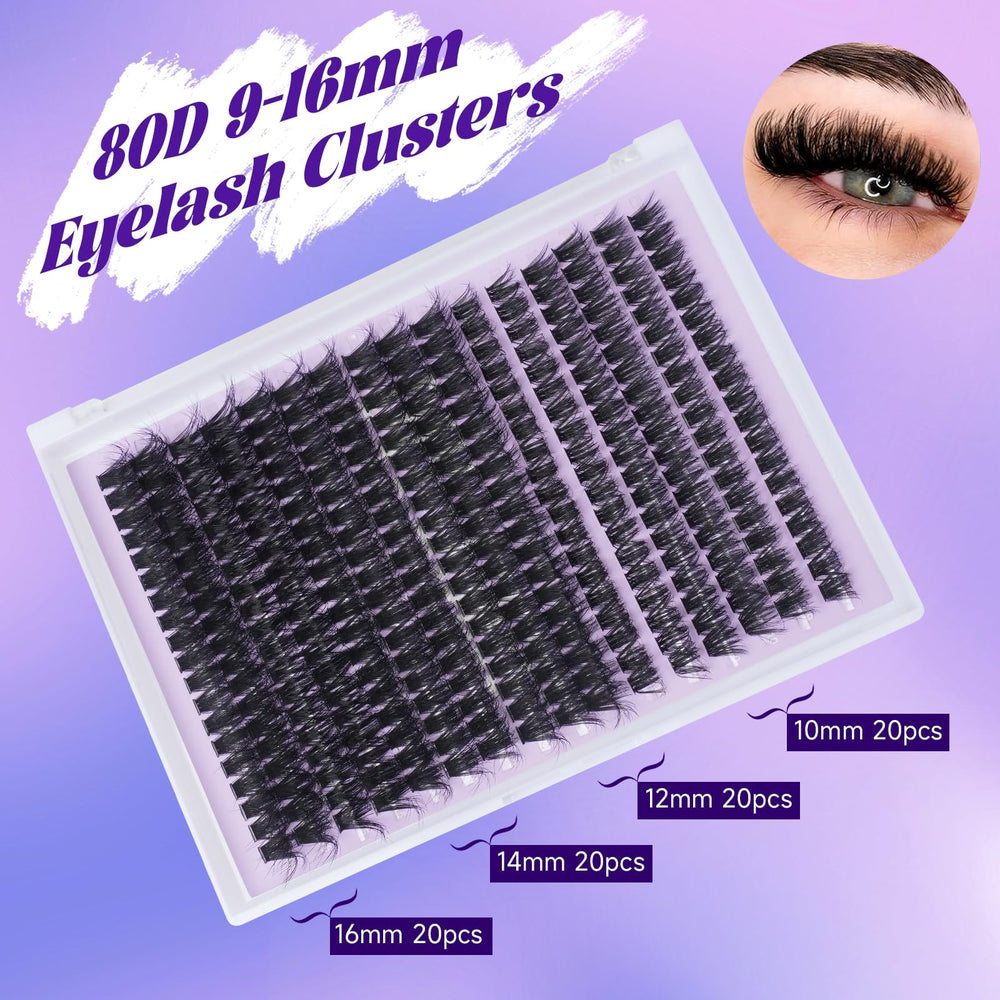 Zociacil home application kit for at-home lash customization