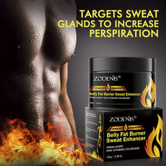 ZODENIS hot cream thigh-sculpt applied for toned legs over time