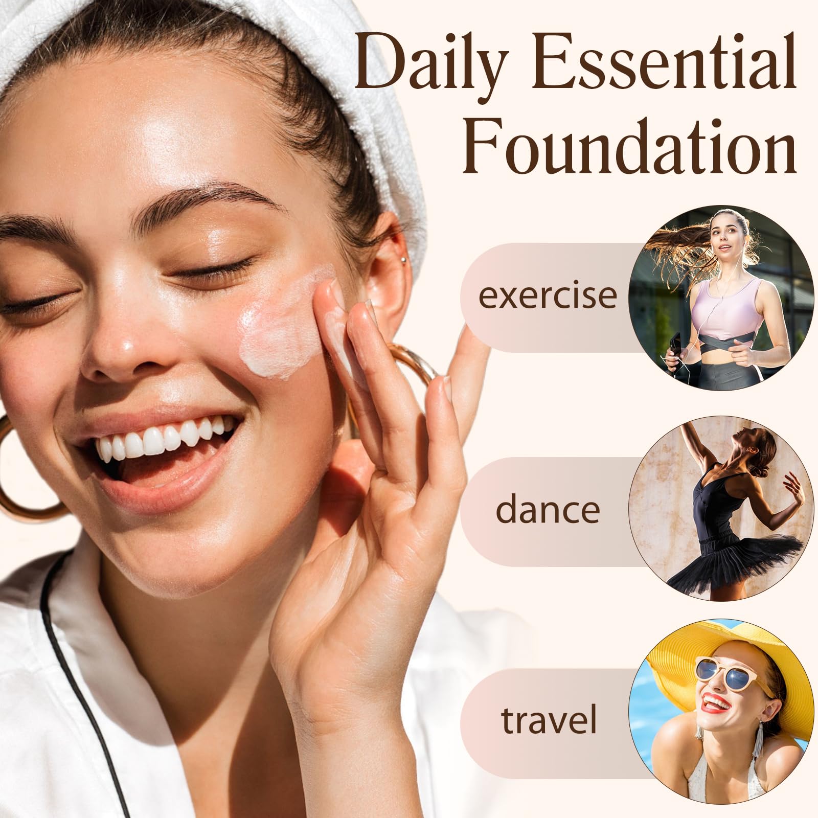 ZODENIS natural nude finish with light coverage for everyday looks.