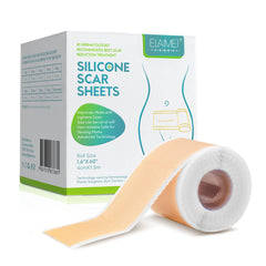 ZODENIS silicone scar tape application closeup demonstrates gentle adhesion for scar comfort.