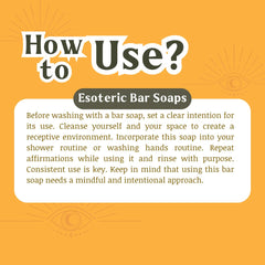 Hand-holding moment featuring Zoeartcrafts Pusanga Miel de Amor bar soap for rituals