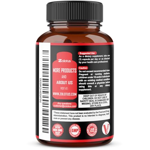 Capsules close-up featuring the four-ingredient blend