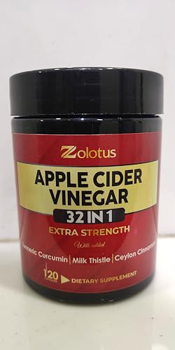 Close-up of Zolotus Apple Cider Vinegar capsules with turmeric and cinnamon