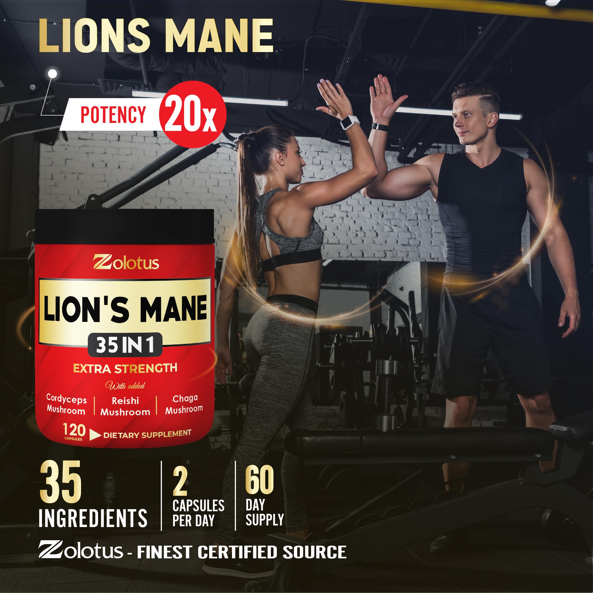 Zolotus packaging and label