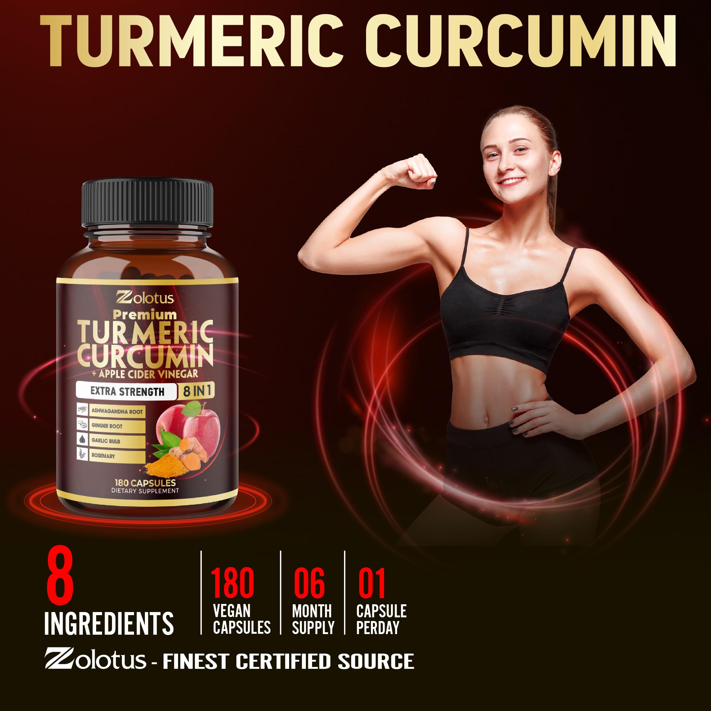 Zolotus label detail showing ingredient list and black pepper for absorption benefit