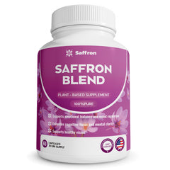 ZonaVitalis Saffron Blend bottle – front view