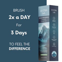 Vegan-friendly Zooba toothpaste formula