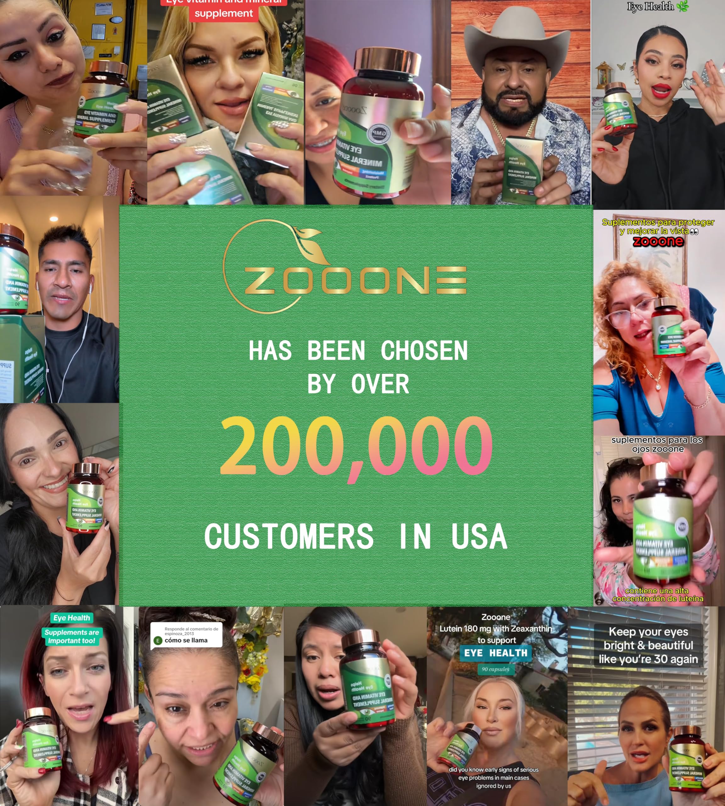 Illustration depicting relief from eye strain and dry eye symptoms with Zooone