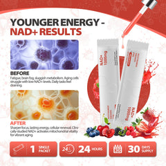 30-stick pack of Zooone NAD+ liquid supplement