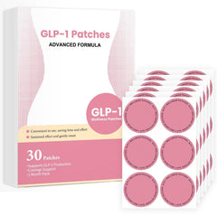 Zosui GLP-1 patches product image - 30 count natural beauty women large pink A1