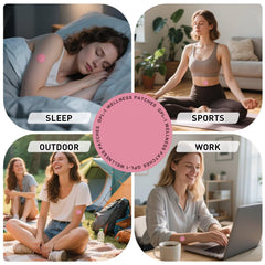Lifestyle shot showing beauty routine with Zosui GLP-1 patches