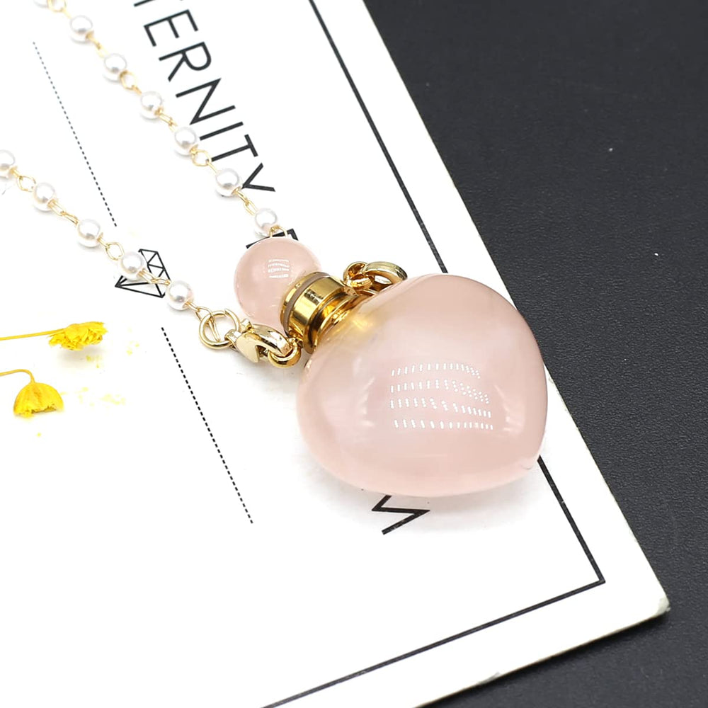 Zotoone rose quartz jewelry pendant inspires beginner DIY projects.