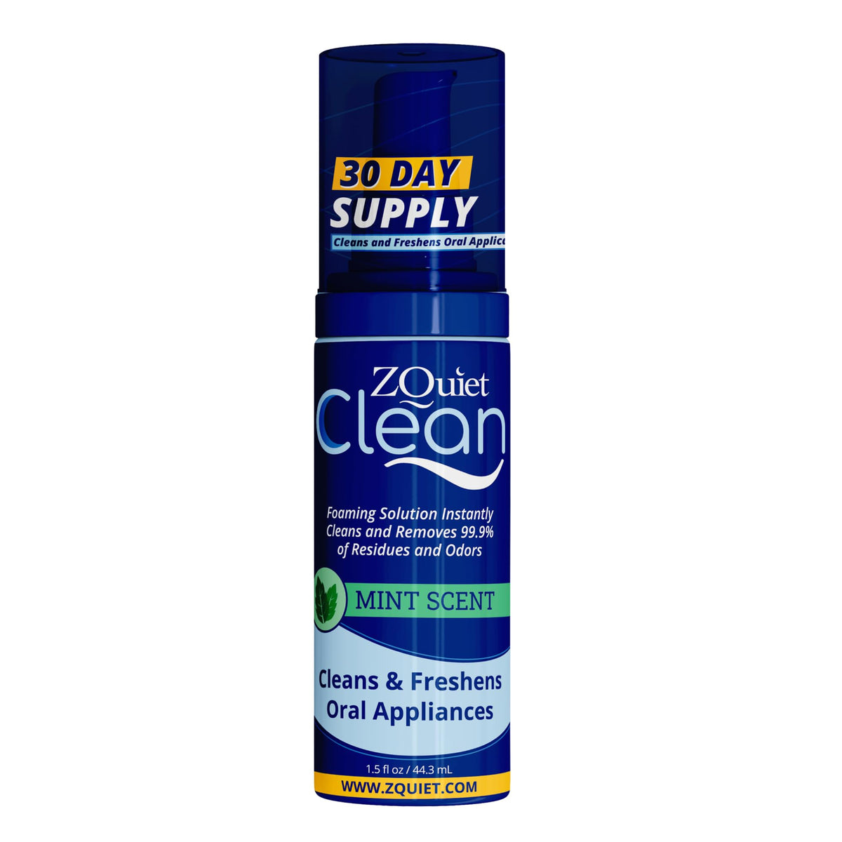ZQuiet cleaning solution bottle, 1.5 oz