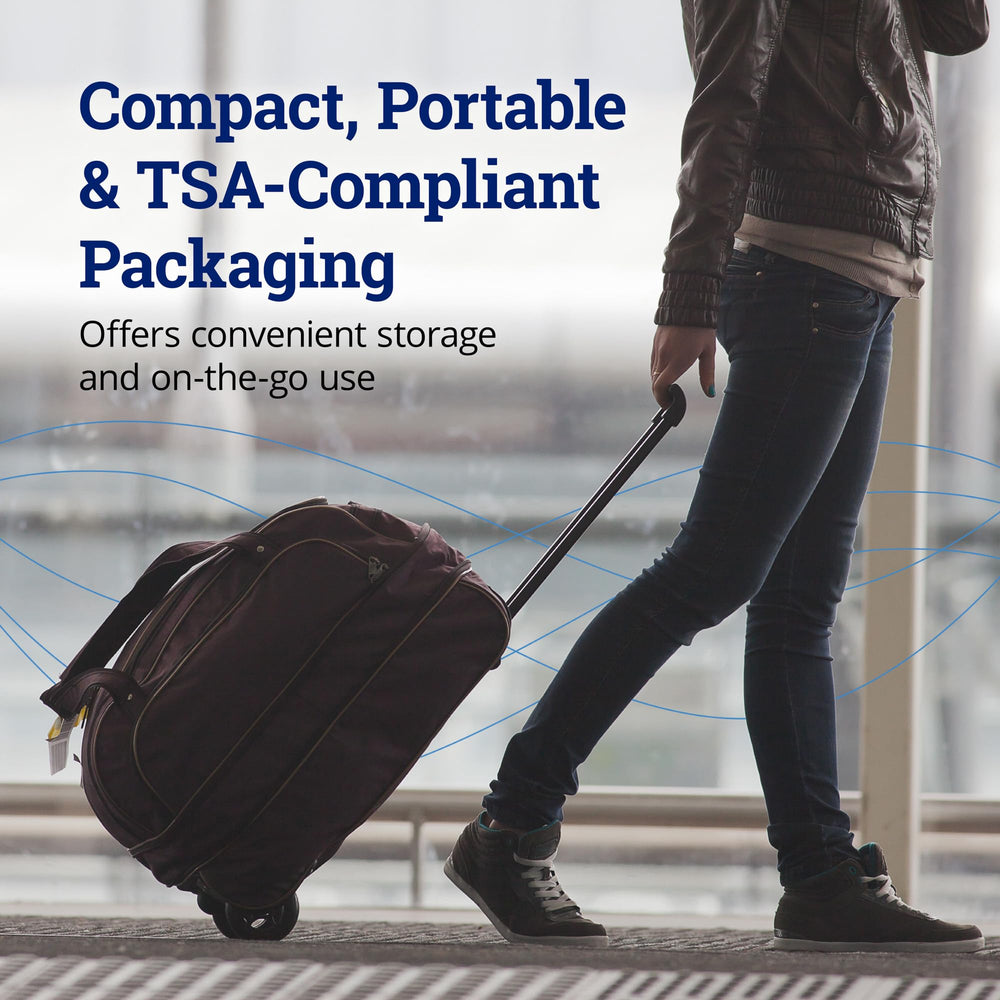 TSA-compliant travel-friendly packaging