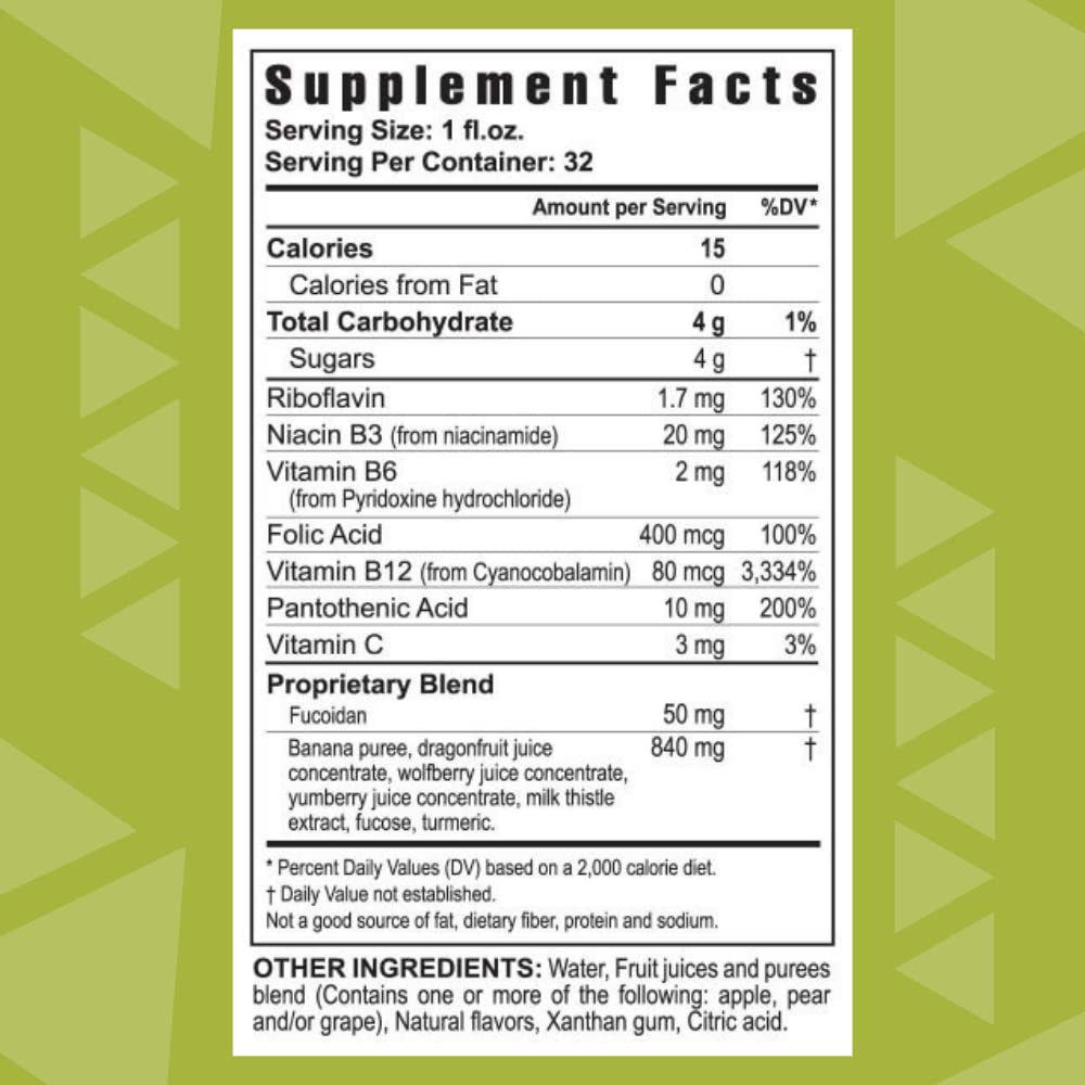 ZRadical cofactors Vitamin C, B12, B6 collage