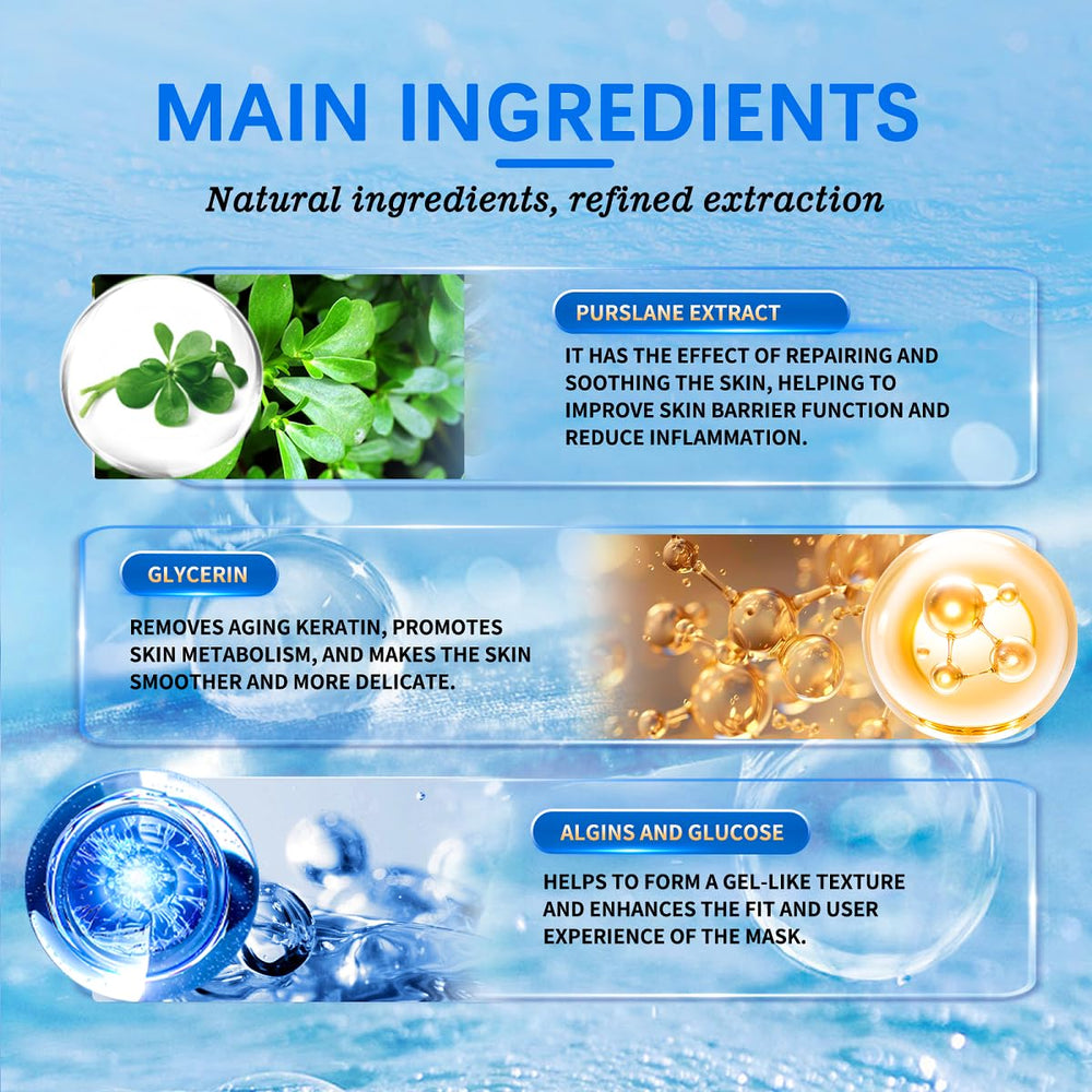 Deep moisturization concept with hyaluronic acid