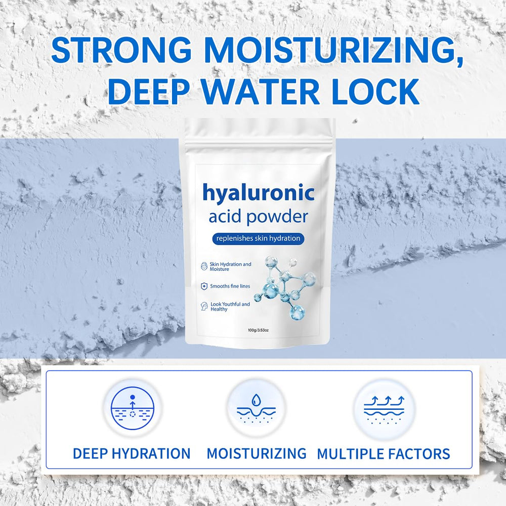 Powder dissolving easily in water