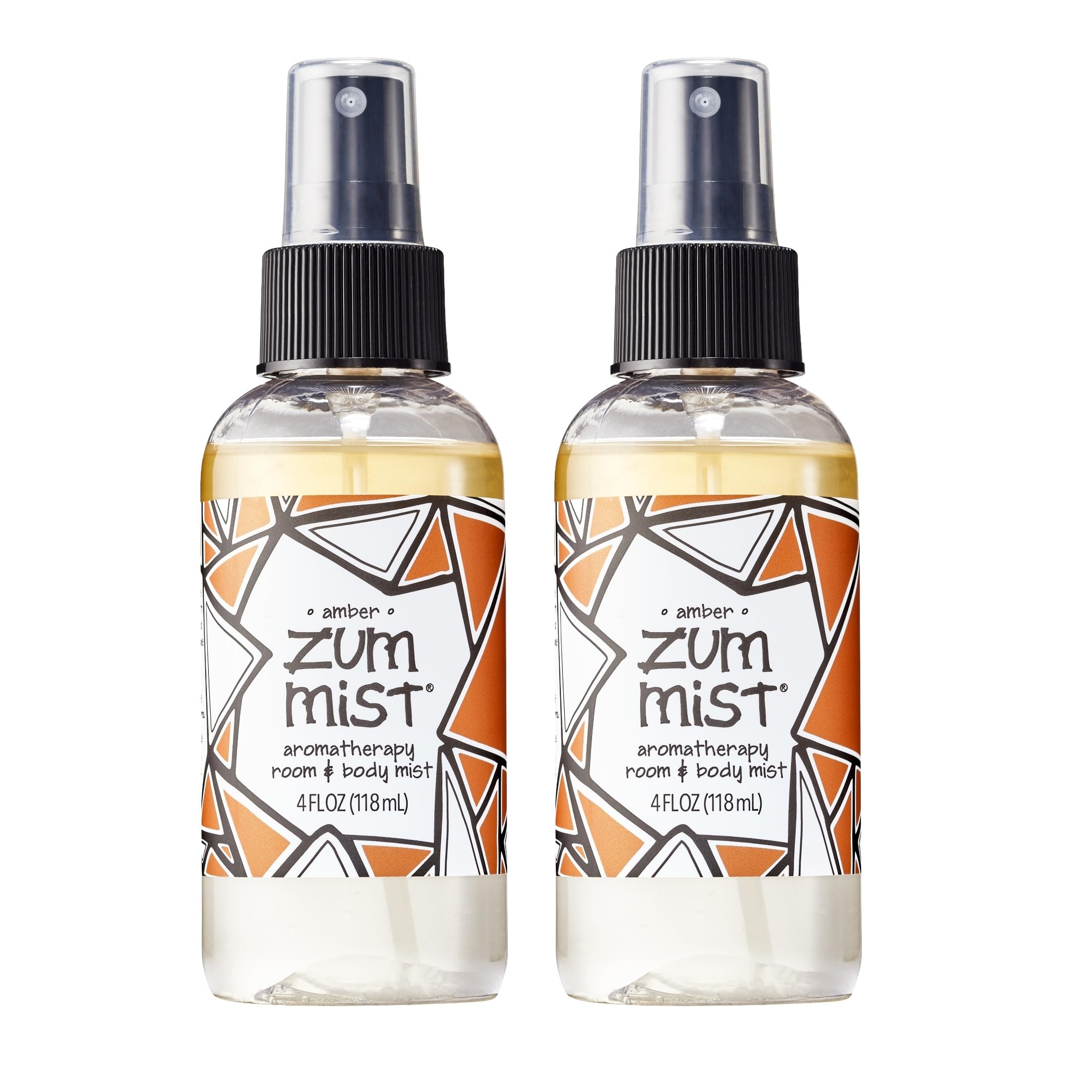 Zum Indigo Wild Mist Room & Body Spray bottle label with amber scent