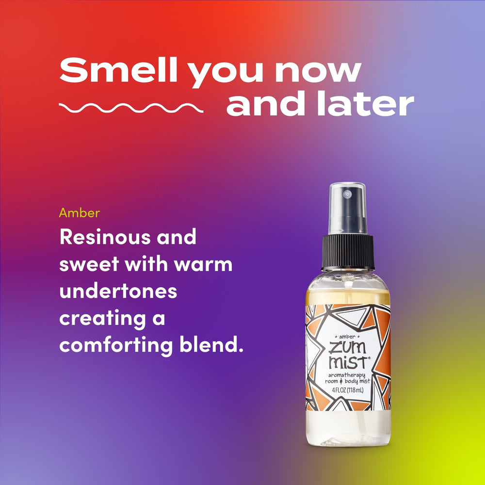 Amber scented mist with vetiver and patchouli