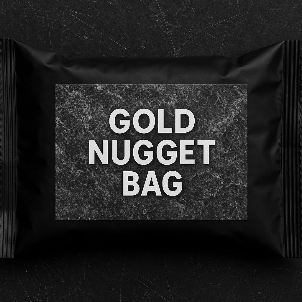 Eco-Friendly Gold Paydirt Bag for At-Home Treasure Hunting