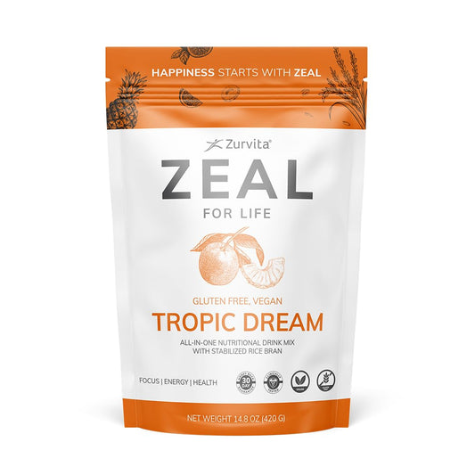 Zurvita Zeal for Life Tropic Dream flavor packaging