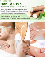 Zuzuxia Wild Yam Cream packaging underscores non-GMO and paraben-free claims.