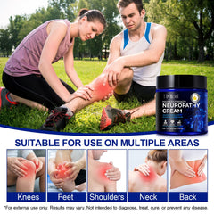 ZVHCFYQR Neuropathy Relief Cream feet and legs for targeted comfort.