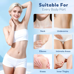 ZVSKISS Skin Bleaching Cream for bikini line soothing care for delicate areas