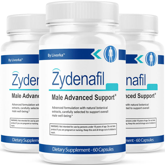 Three-pack Zydenafil pills for men - 180 capsules
