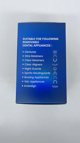 Denture cleaning with Zyntieu tablet