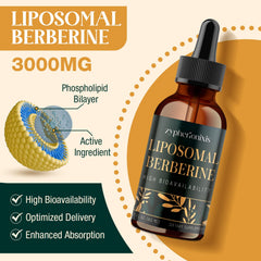 Gut-friendly berberine formula with prebiotics and ginger