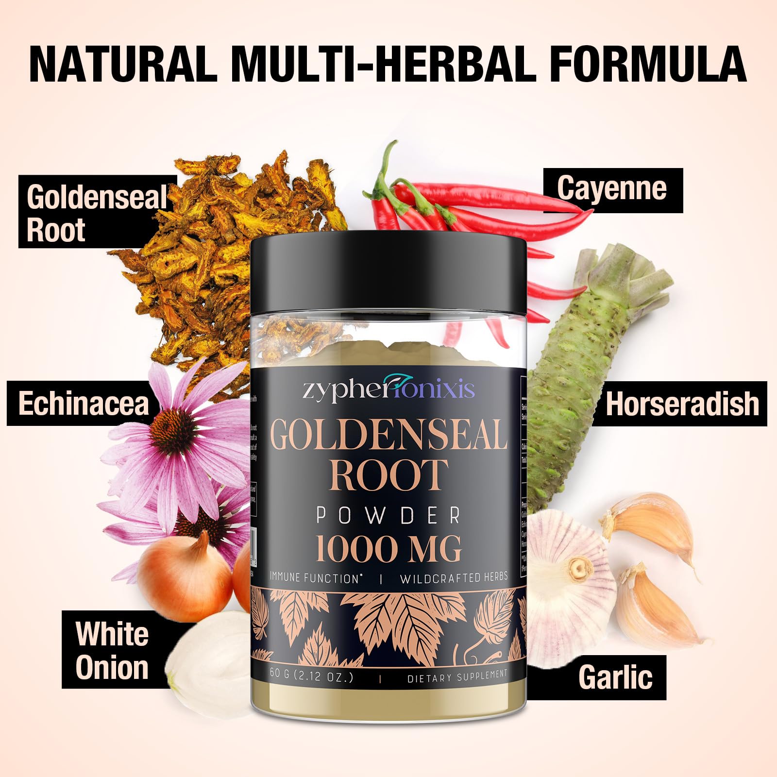 Powder being added to tea, juice, smoothies or soups