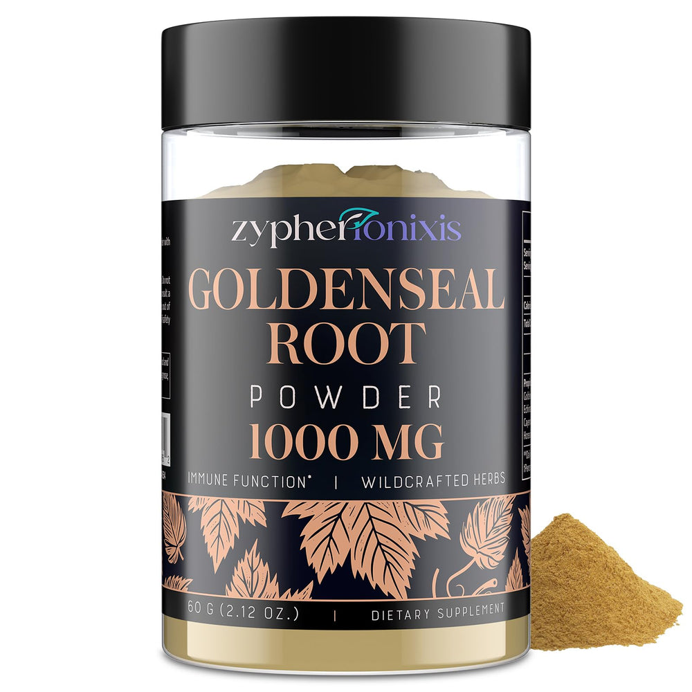 Wildcrafted Goldenseal root powder 1000mg