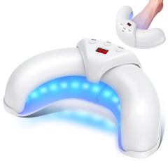 ZZP nail fungus device front view with multi-nail coverage for home use