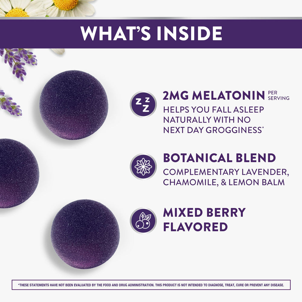 Lavender and chamomile botanicals for sleep aid imagery